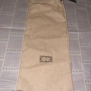 Gucci dust bags, boxes & ribbons